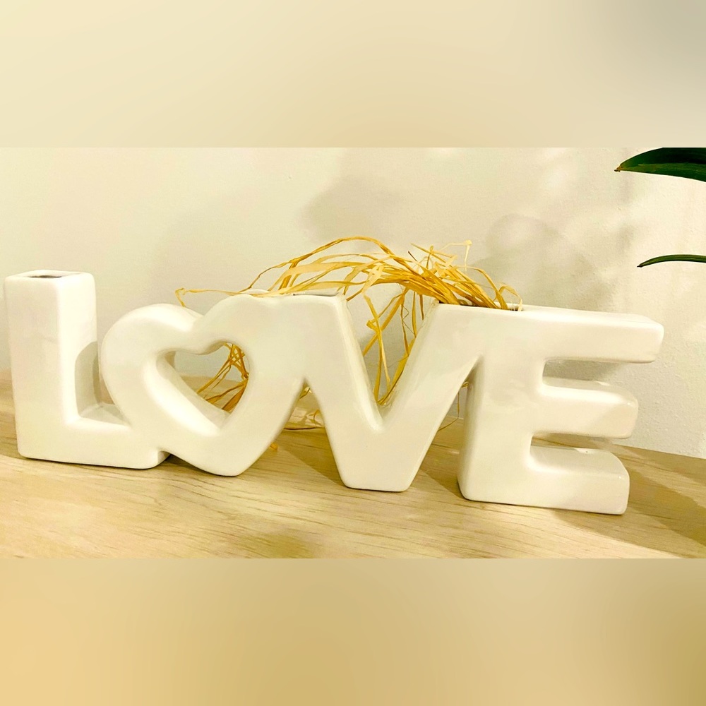 Beautiful Love Vase